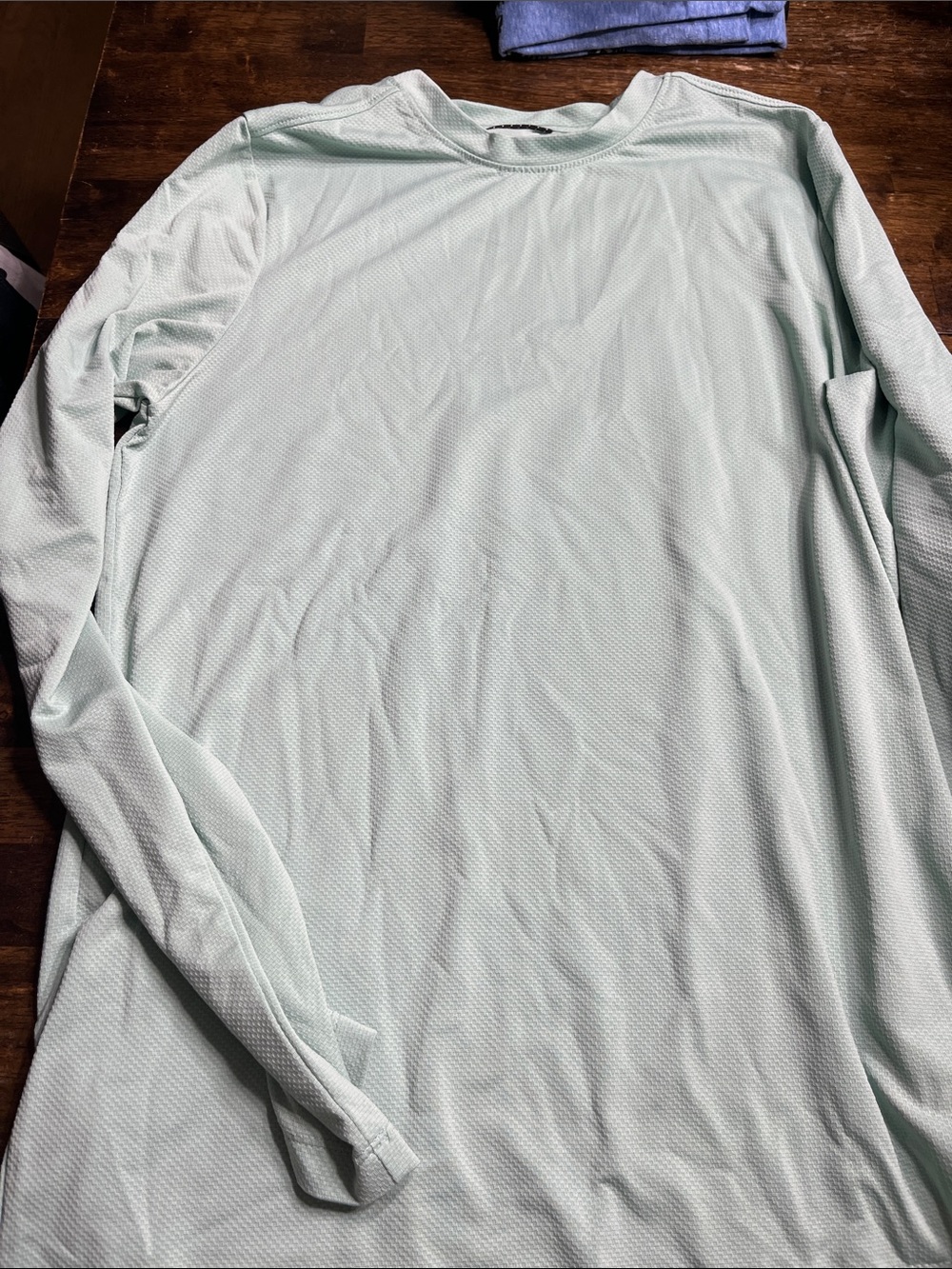 Avalanche Light Mint Long Sleeve Performance Tee